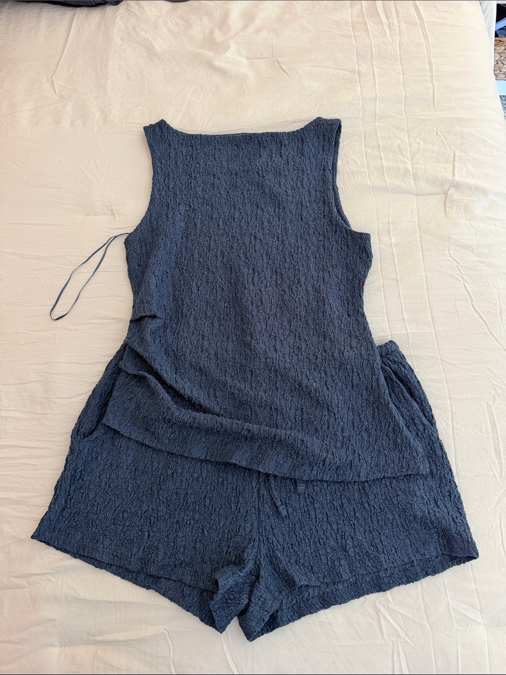 Crinkle Shorts & Tank Set